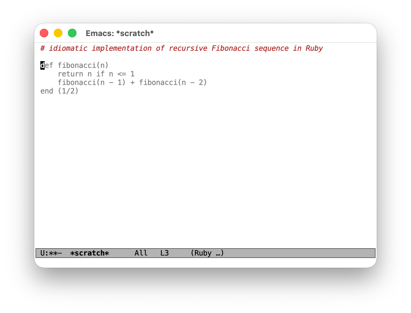 A scratch buffer showing auto-completions via minuet-ai
